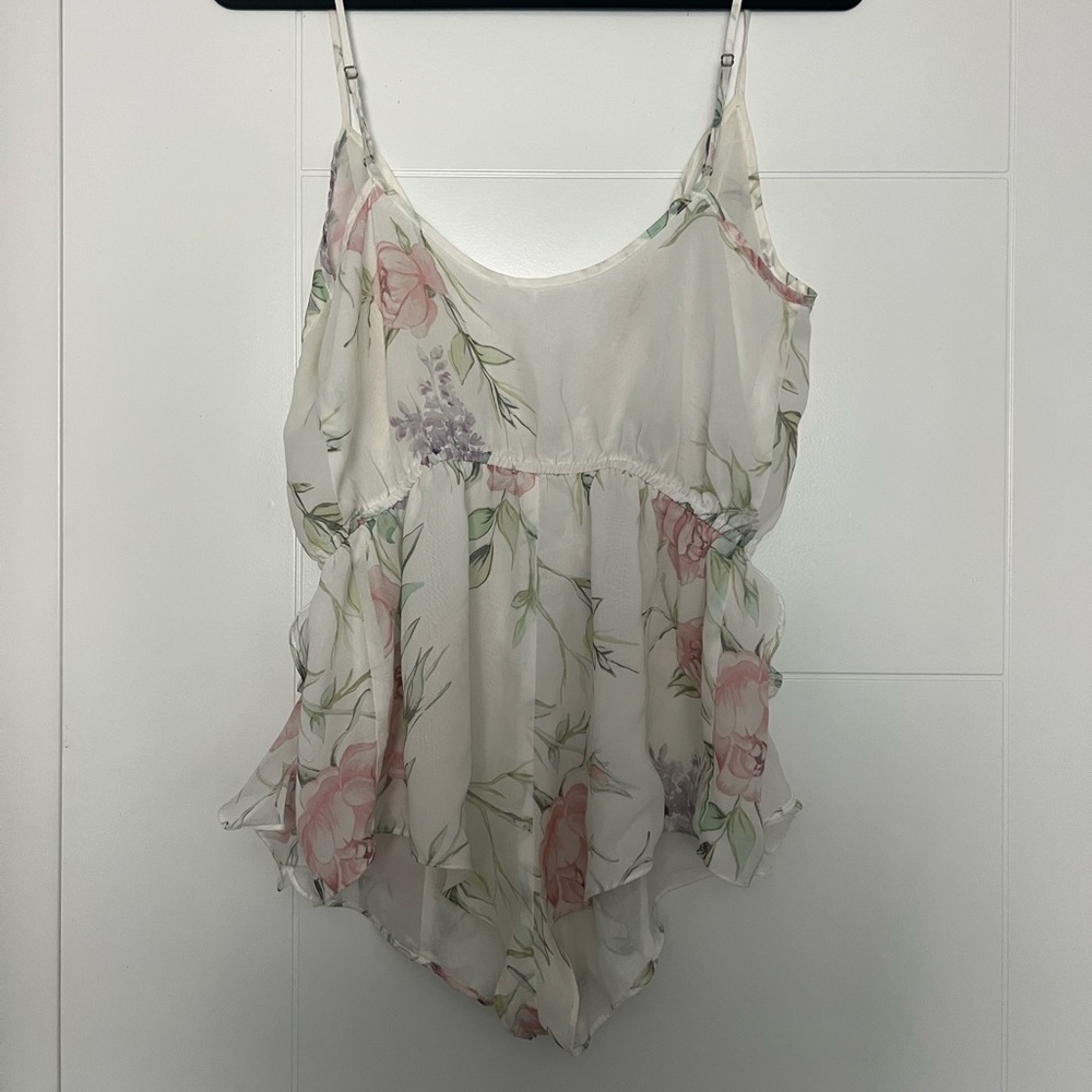 Sophia Frill Romper in Floral
homebodii - Picture 7 of 8